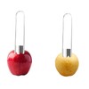 Vastsea Pack of 2 Apple Cutters, Pepper Corer Tool, Stainless