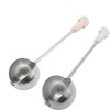 2 Pack Stainless Steel Mesh Twisting Tea Ball Infuser, Loose