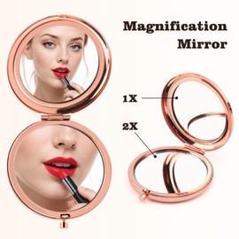Future Daughter in Law Gifts from Mother in Law Compact Mirror Daughter in Law Birthday Gifts Wedding Anniversary Appreciation Gifts for Daughter-in-Law Bridal Shower Gifts Folding Makeup Mirror