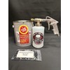 Amber FF Lanolin Undercoating Fluid Gallon, Pro Undercoating Gun, 1