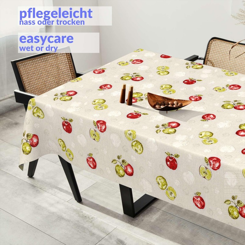 Tablecloth Made of Fabric Textile Washable Table Linen Tablecloth Cotton