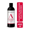 Shampoo Matizador Rojo Profundo Alfamar Para Intensificar Tonos Rojos, Cobrizos,