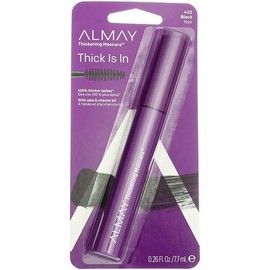 Almay One Coat Nourishing Thickening Mascara, Black 402 .4 fl oz (11.8 ml)