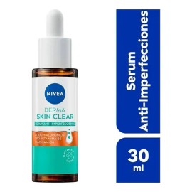Nivea Derma Skin Clear Sérum Antiimperfecciones 30 ml Día y Noche Todo Tipo de Piel