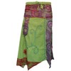 SHOPOHOLIC FASHION Hippie Boho Flowing Skirt, lime green