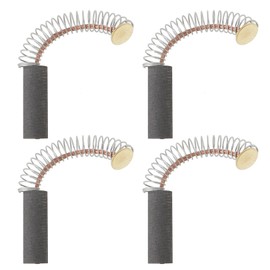 The Lord of the Tools 4PCS Round Motor Carbon Brush 22.15mm x 7.62mm Spring Length 44mm for Rotary Hammer Drill Circular Saw Cut Off Saw and Angle Grinder