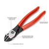 Crescent Diagonal Cutting Plier Dipped Handle - Wire & Cable