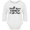 Hippowarehouse Kitchen Wizard Stirring up a Little Magic Baby Vest