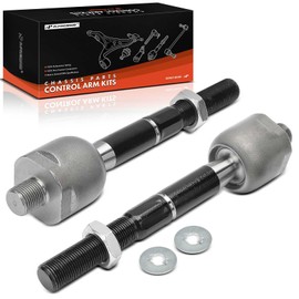 A-Premium 2 x Front Inner Tie Rod Ends, Compatible with Toyota Tundra 2000-2006, Sequoia 2001-2007