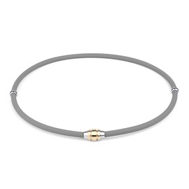 AIMEIS Magnetic Necklace, Static Removal, Anti-Static, Titanium, Magnetic, Germanium, Stainless Steel, Fashion, Luxury Design, Popular Model, Used by Many Baseball Players, Metal Allergy-Free, Gift