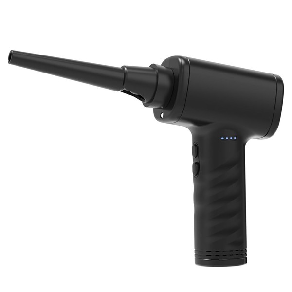 Nakabayashi LED Light, 3 Adjustable Wind Speeds, Electric Air Duster,