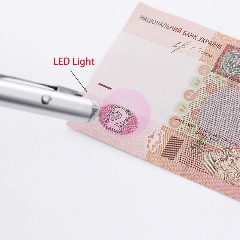 Wpppan Invisible Ink Pens, Multifunction Security Marker LED UV Light