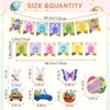 27 PCS Easter Decorations- Happy Easter Banner Egg Garland -