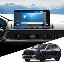 For 2025 Honda CRV Screen Protector - 2023-2025 CRV (LX/EX/Sport Hybrid) 7 Inch Screen Protector 2023-2025 CRV Accessories 9H Hardness Tempered Glass Anti Fingerprint& Scratch Navigation Dashboard- HD