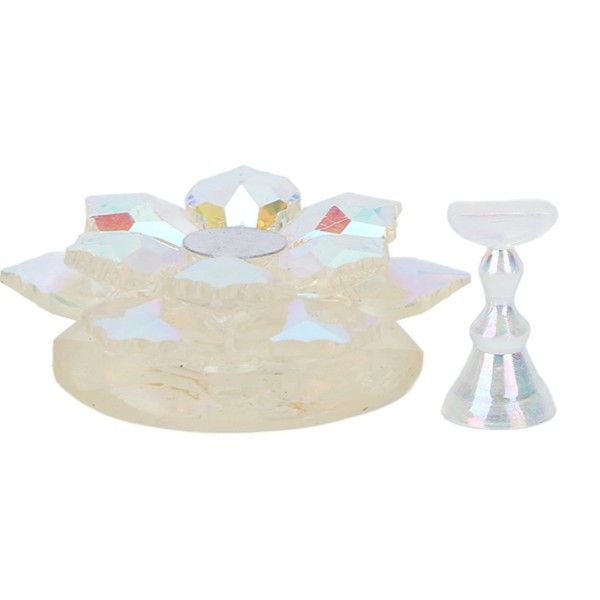 Unbranded Nail Tip Practice Stand Practical MagneticNail Tips Stand Holder