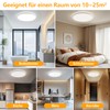 Taipow 24 W LED Ceiling Light Flat with Remote Control