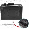 Digitnow! AM/FM Portable Pocket Radio and Voice Audio Cassette Recorder