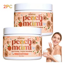 2 Piezas Crema Corporal Reafirmante Peach Mami Anticelulitis