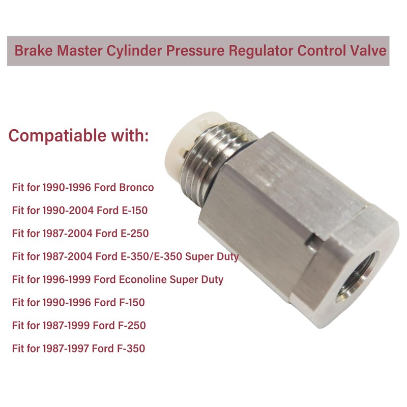Brake Master Cylinder Pressure Regulator Control Valve Fit for Ford