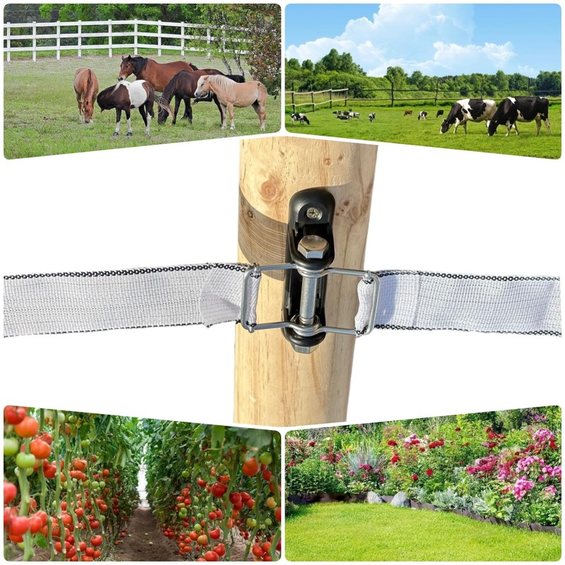 CYM-INSIST 2 Psc Electric Fence Polytape Corner Insulators | Tape