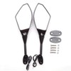 Motorcycle LED Turn Signal Rearview Mirrors Compatible with 2011 2013