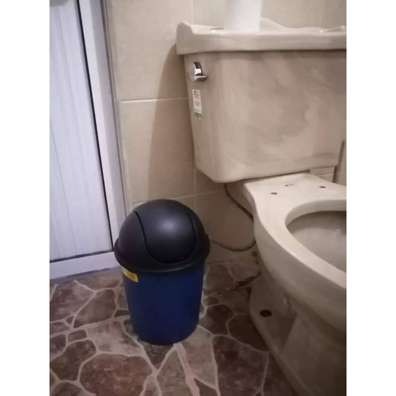 Boris Bote De Basura Económico Con Balancín De 9 Litros