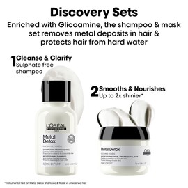 L'Oréal Professionnel, Metal Detox Gift Set, Anti-Breakage, 100ml+75ml