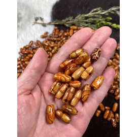 Wood Beads lot Beads for Bracelet Making Mix Color TUBE Size 300  pcs Bulk