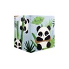 Pandarama Panda On Branch Money Box Black & White