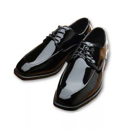 Fabian Couture New Boys Fabian Couture Brookdale Black Tuxedo Shoes Ring Bearer Boys Size 11