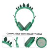IWOWHERO S Headphones Dinosaur Ear Headset Headphones for Boys and