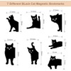 Marcapáginas Magnético de Gato Curioso, 7 Pcs Marcapáginas Magnéticos, para