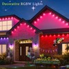Deck Light RGBW 6 Pack, Φ1.77 Inches RGB/Warm White Light