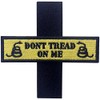 Tactical Don't Tread On Me Milltary Embroidered Applique Morale Hook