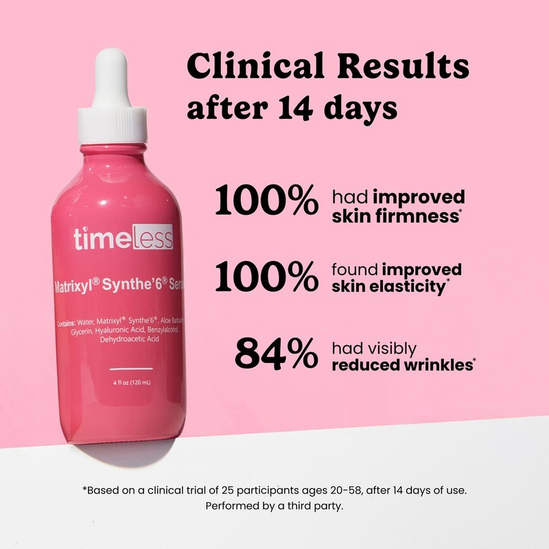 Timeless Skin Care Matrixyl Synthe’6 Serum - Face Serum for