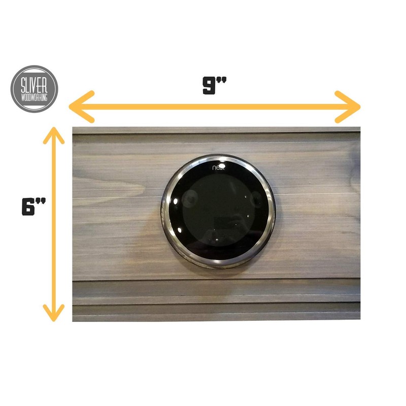 Nest Thermostat Wall Plate GREY, Decorative Wall Plate for Thermostat