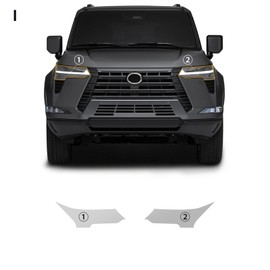 FDAIUN 8.5mil TPU PPF for GX550 2024-UP Clear Car Pre-Cut Paint Protective Film HD Scratch Exterior Accessories (Headlight Film 2Pcs)