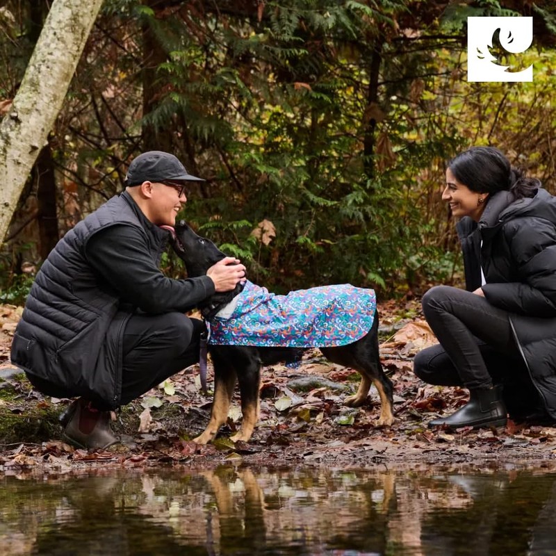 RC Pets Packable Waterproof Rain Poncho – Lightweight, Compact &