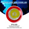 Diving Flashlight Underwater Flashlight 3800lm Super Bright IPX8 Waterproof 4