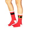 Tipsy Elves Red Santa Socks for Women OSFA