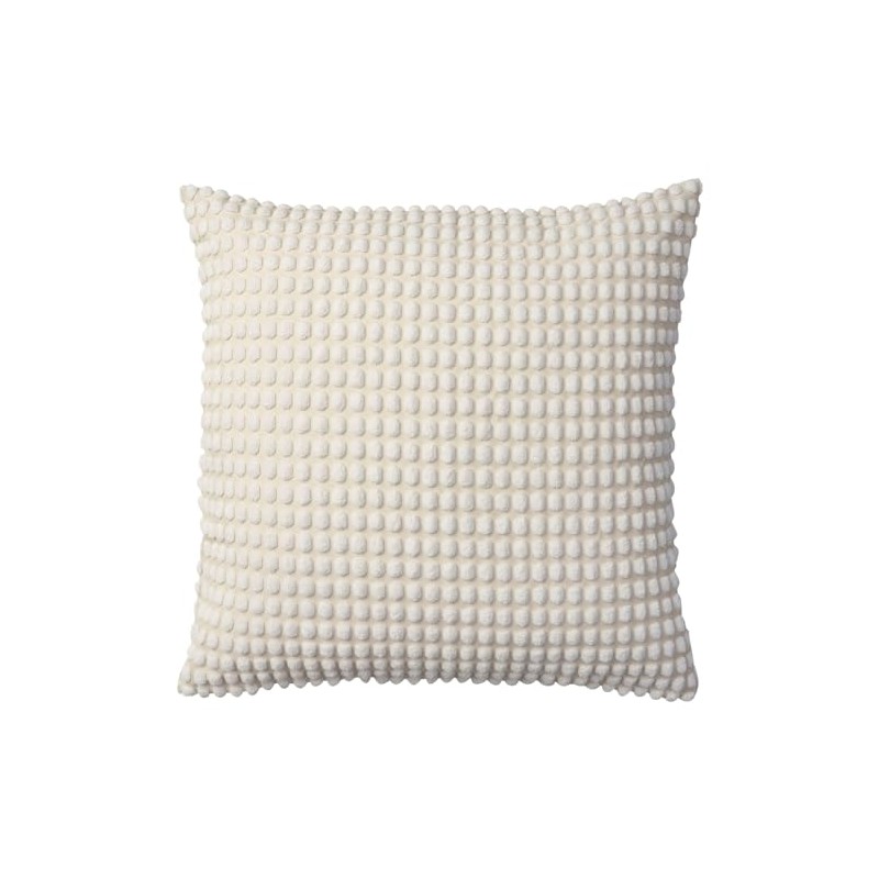 SVARTPOPPEL Subaru Poppel Cushion Cover - Off White 25x25 Inch