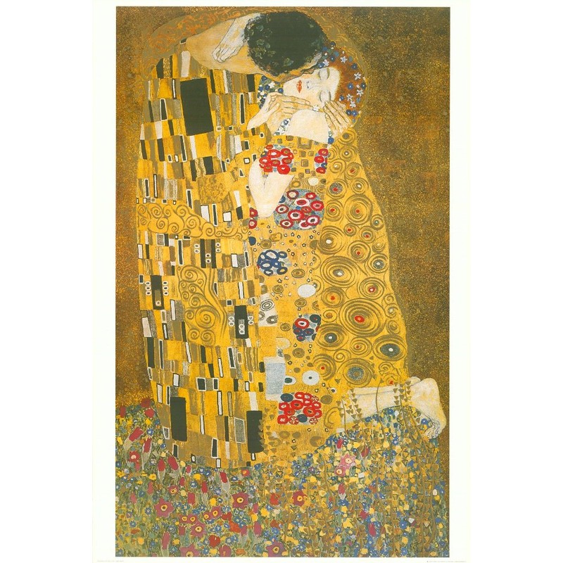 VON LILIENFELD Folding umbrella Gustav Klimt "The Kiss"