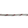 Yacht Braid Premium Polyester Rope 7/16 inch, White with Red