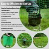 Temporary Fence for Dogs Outdoor: Plastic Fencing Garden Fence Barrier