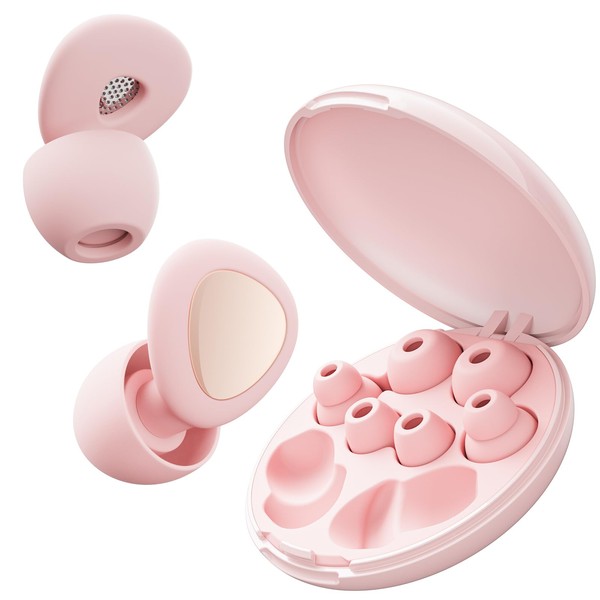 Ultra-Comfy Reusable Ear Plugs - 45dB SNR Noise Cancelling Earplugs