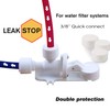 Frizzlife LSV02 Leak Stop Valve for PD600 Undersink Reverse Osmosis