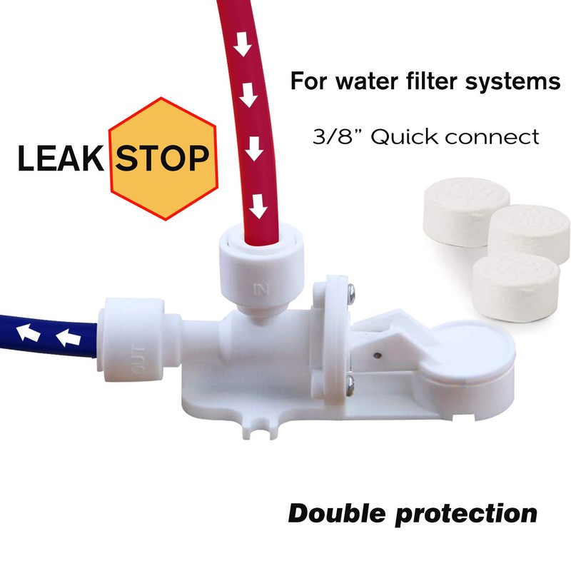 Frizzlife LSV02 Leak Stop Valve for PD600 Undersink Reverse Osmosis
