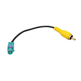 YONGJIANGXIA Antenna Adapter for Fakra Male to RCA Male for Car Reverse Backup Rear View Camera 15cm Long