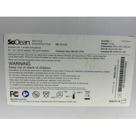 SoClean device Sanitizing ￼machine Smart Phones & House Hold Items New