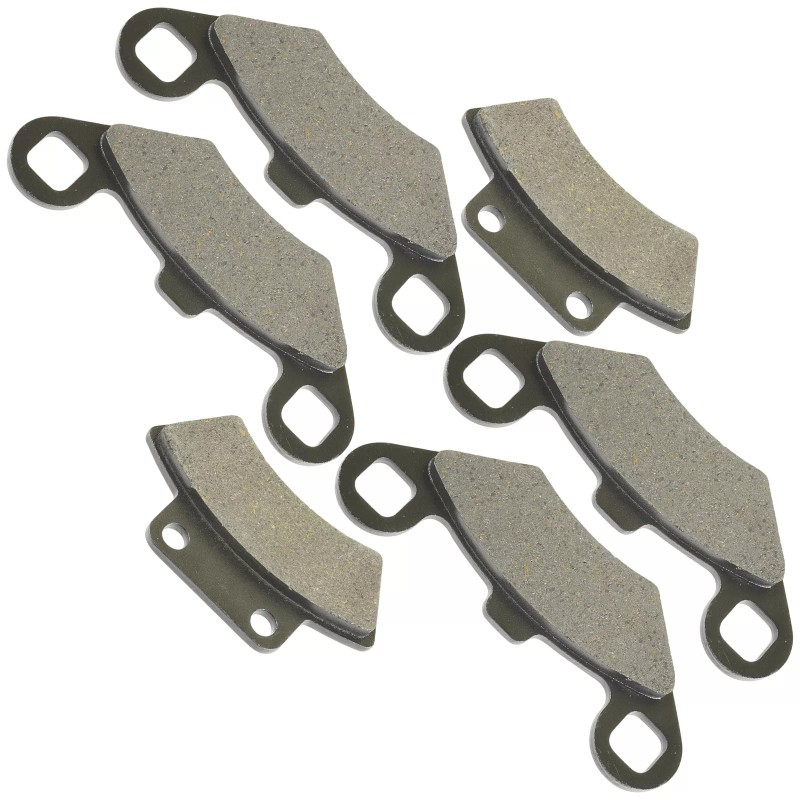 Caltric Front Rear Brake Pads for Polaris Xplorer 500 1997